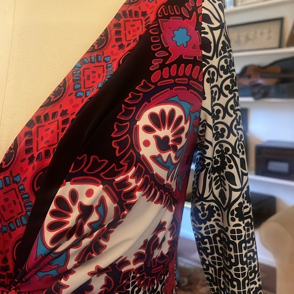 MUSE Red/Black Dress SZ 8 Y2K - Picture 13 of 16